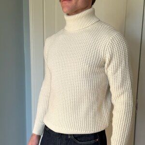 Buck Mason Turtle Neck Merino/Cashmere Sweater